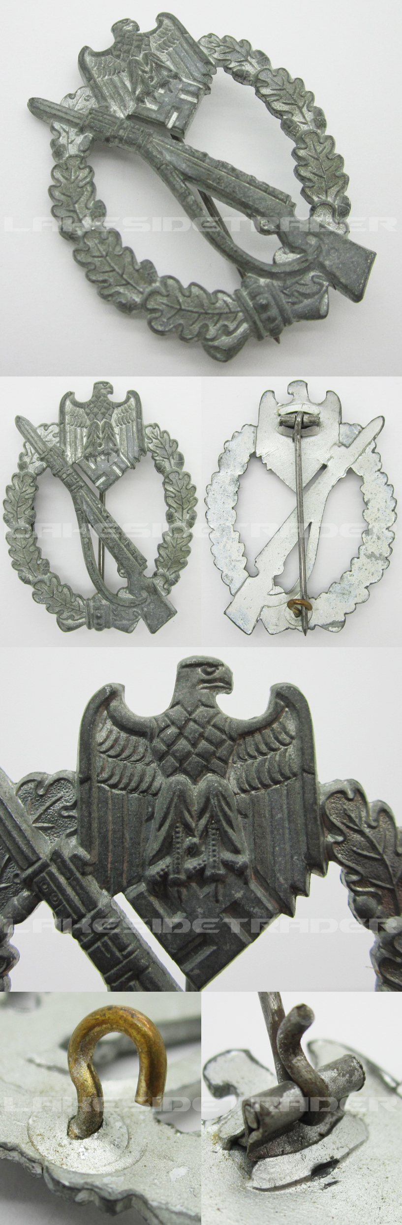 Silver Infantry Assault Badge by S &L