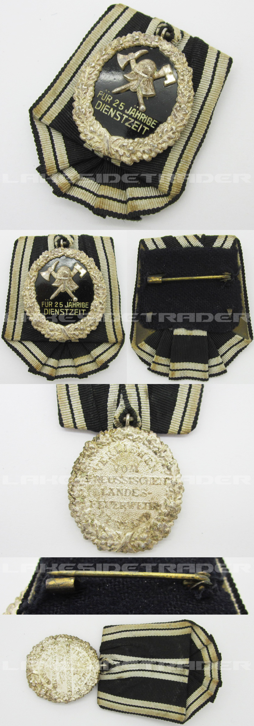 Prussian Fireman’s 25 Year Long Service Award