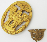 Defense Economy Leader Badge with Lapel Badge
