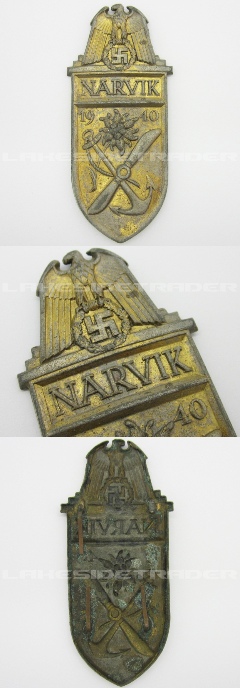 Navy Narvik Campaign Arm Shield