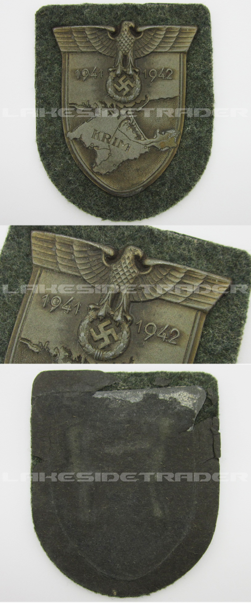 Army Krim Campaign Arm Shield by W. Deumer