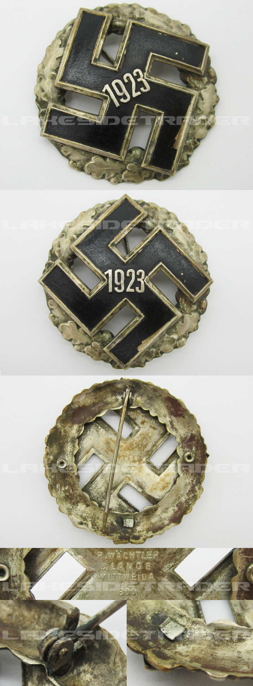 NSDAP General Honor Gau Badge 1923