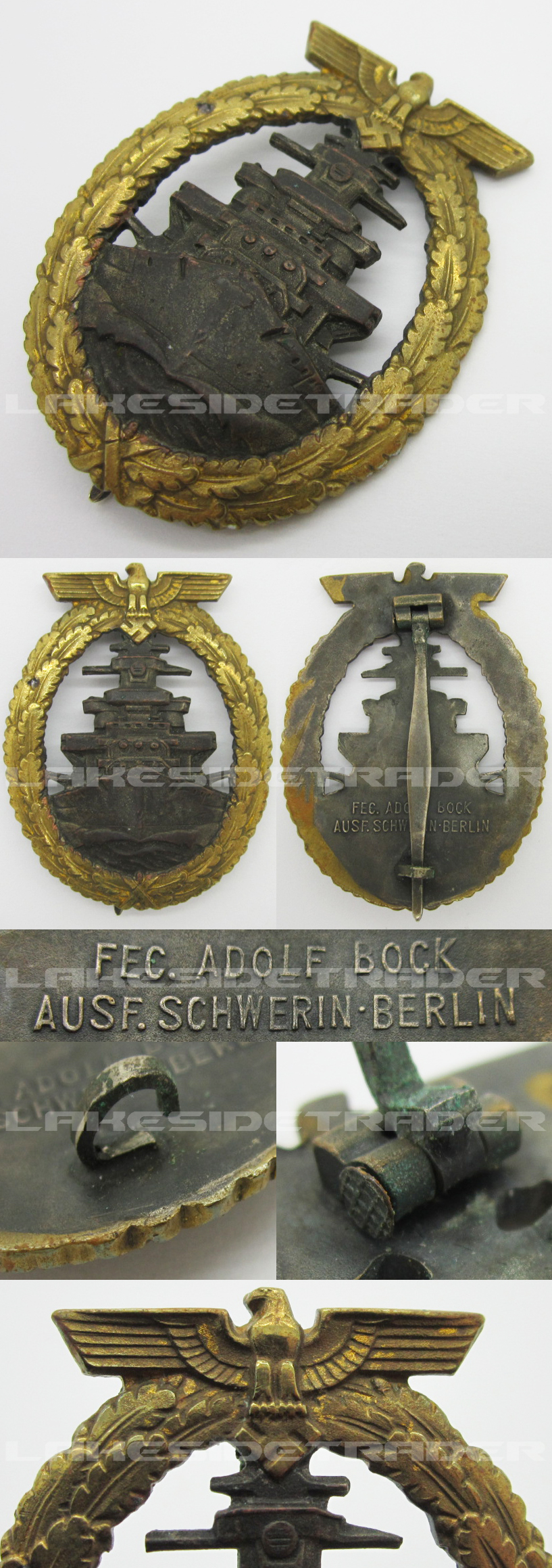 High Seas Fleet Badge by Schwerin