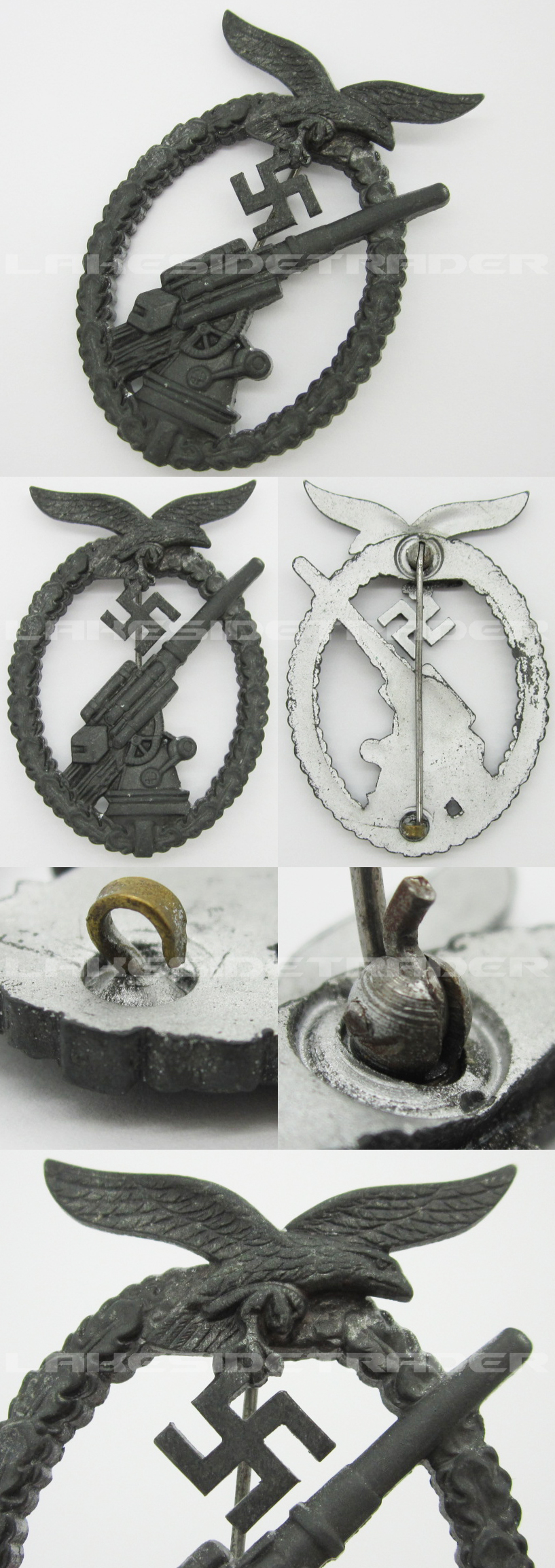 Luftwaffe “Ball Hinge” Flak Badge