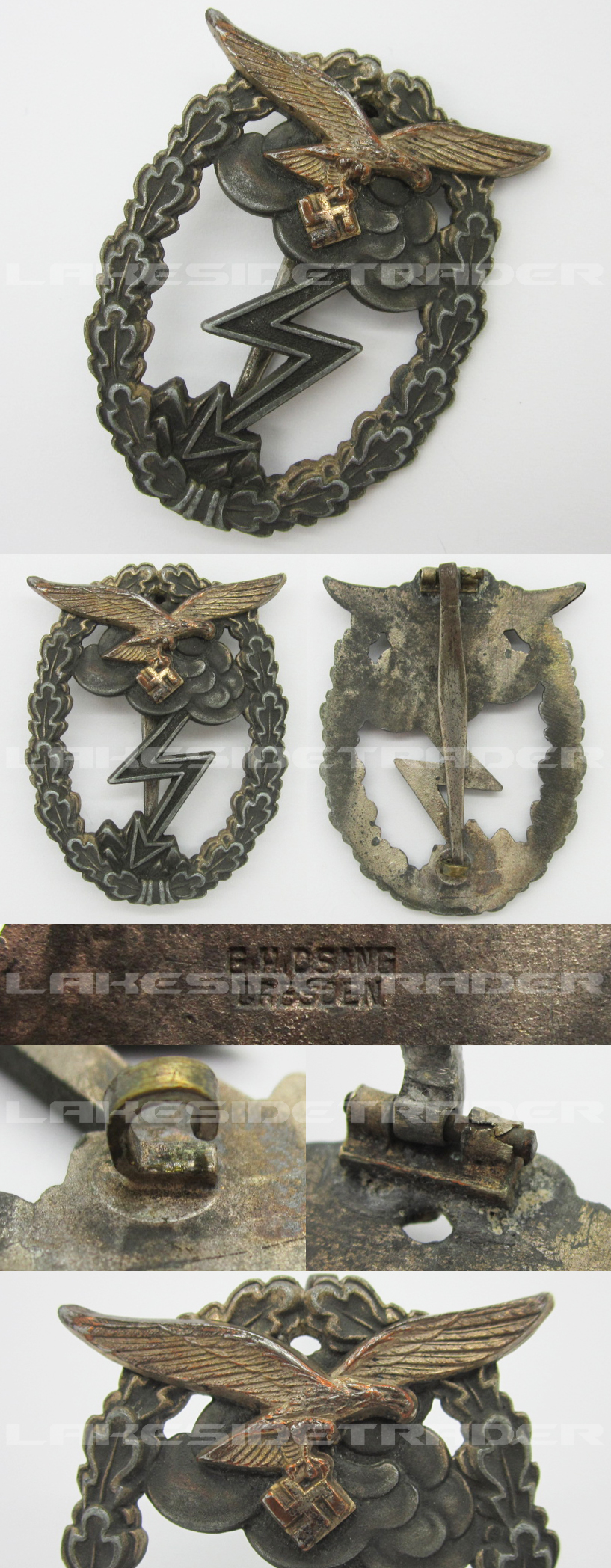 Ground Combat Badge by G. H. Osang