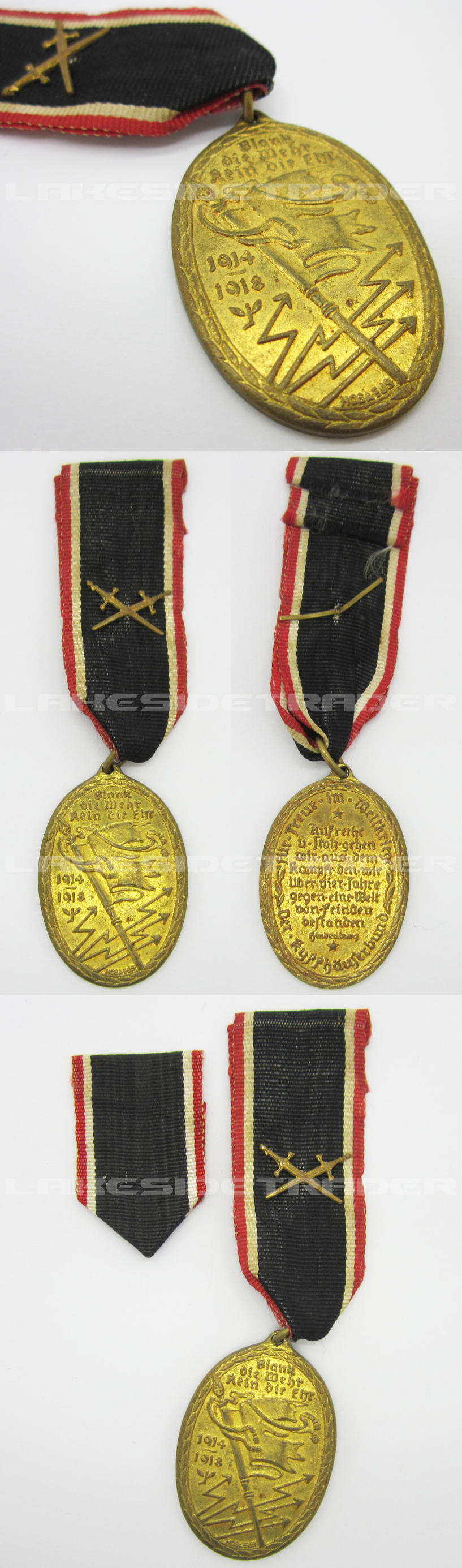 War Veterans Comm. Medal - Kyffhäuser Union