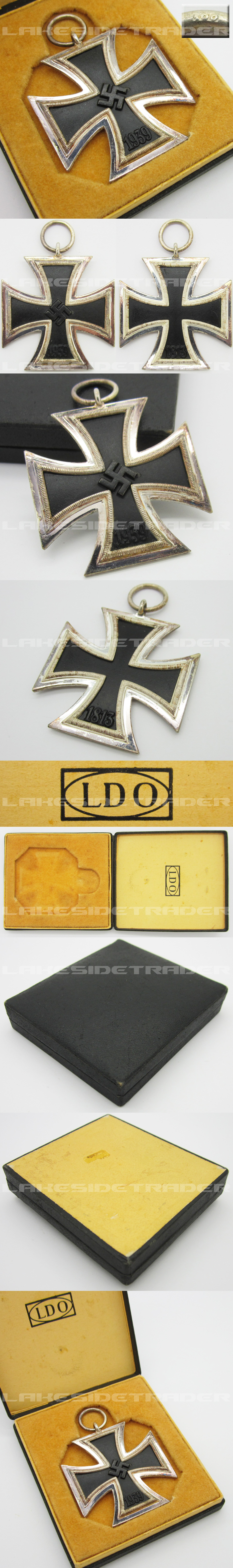 LDO Cased 2nd Class Iron Cross by 100