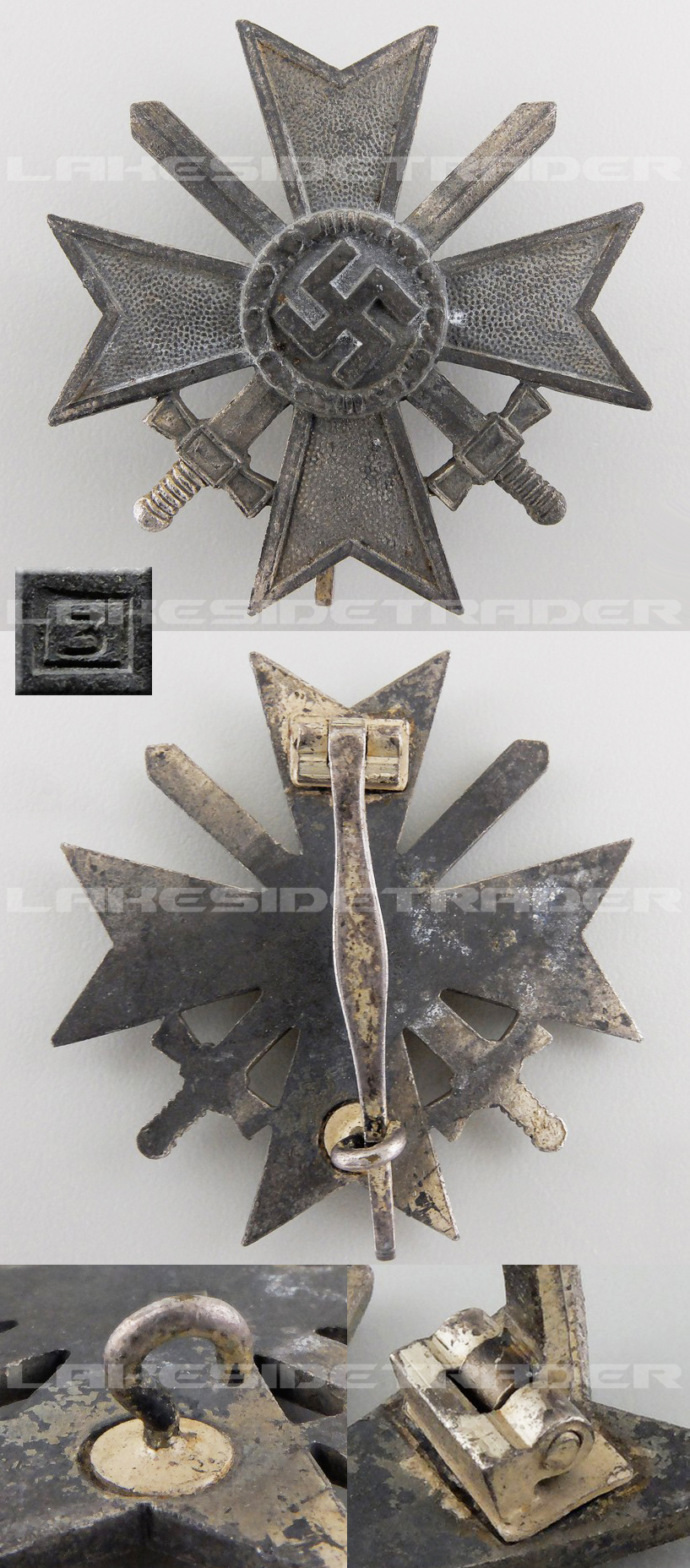 1st Class War Merit Cross with Swords by 3