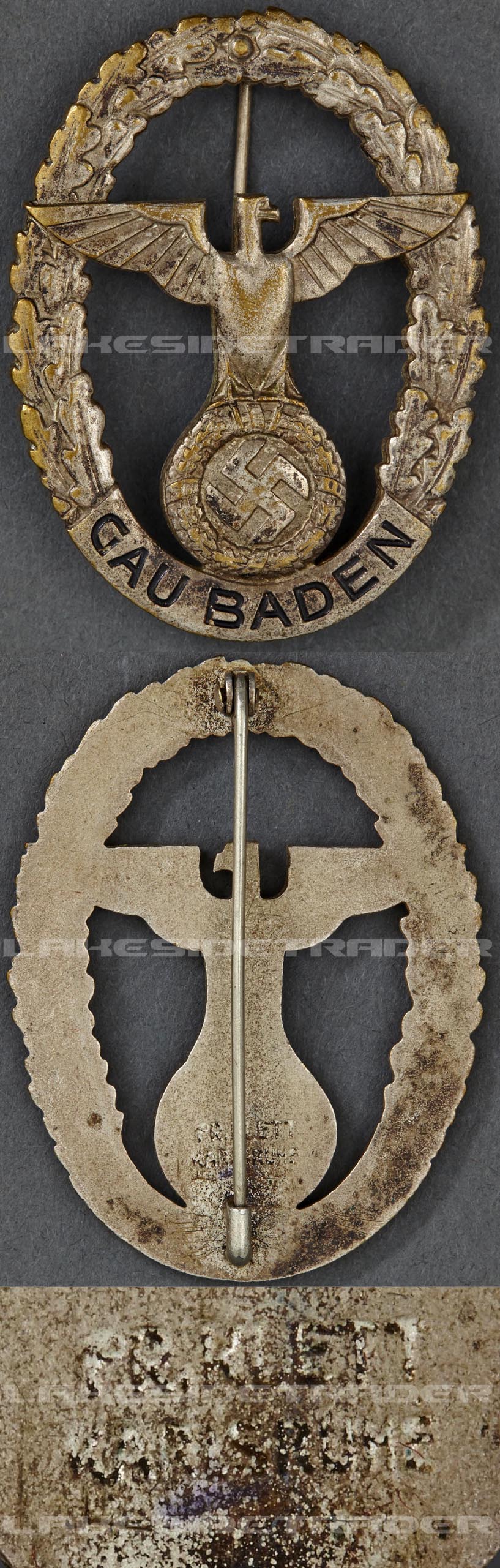 GAU Honor Badge Baden Large Version