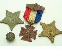 US Civil War 4pc Medal Group