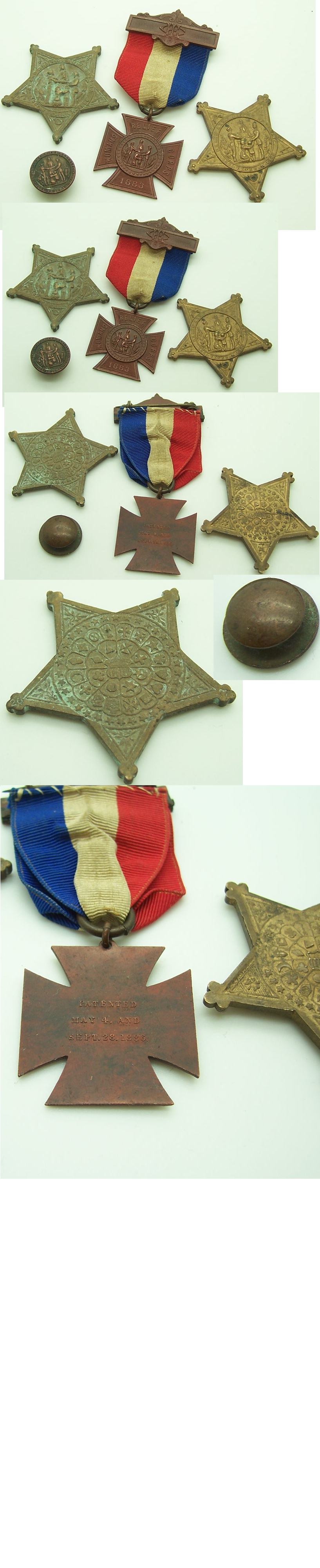 US Civil War 4pc Medal Group