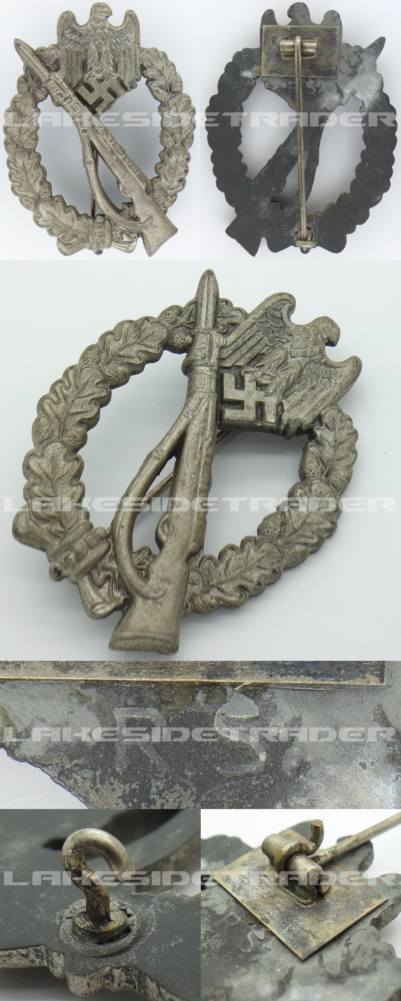 Silver Infantry Assault Badge by RS