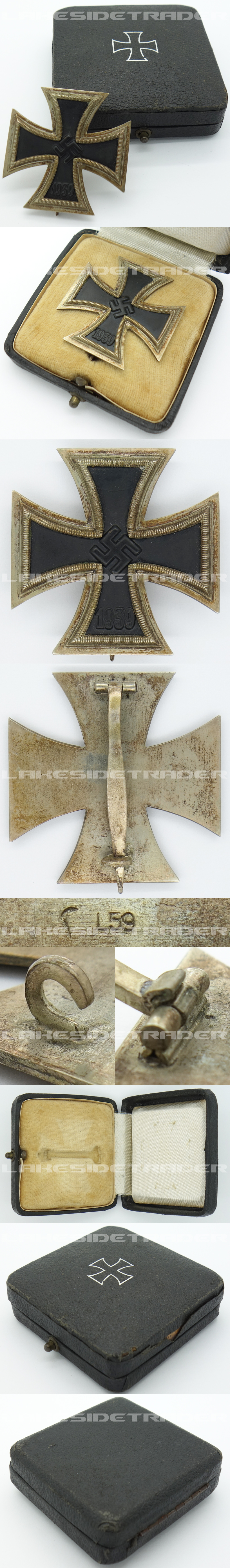 Cased 1st Class Iron Cross by L59