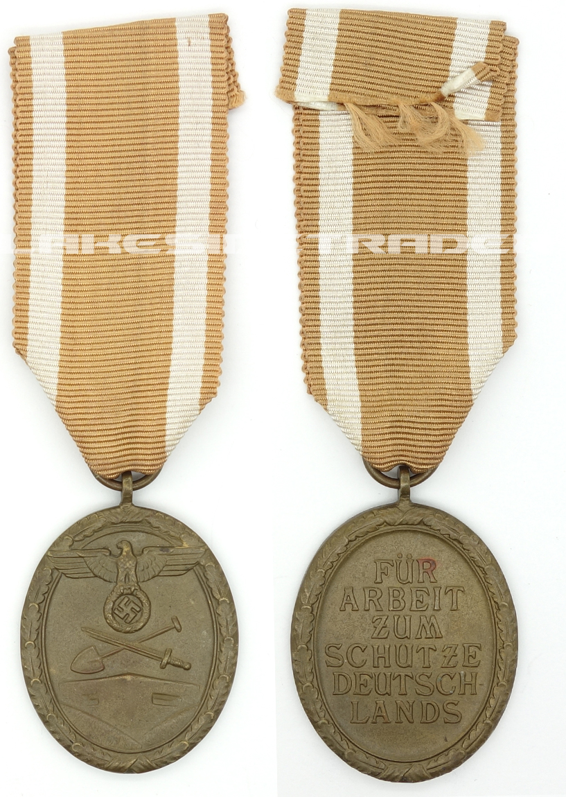 West Wall Medal in Tombak