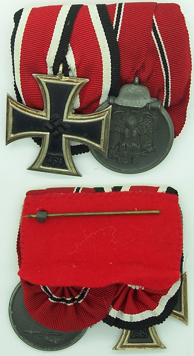 Two Place Medal Bar with Schinkel EKII 