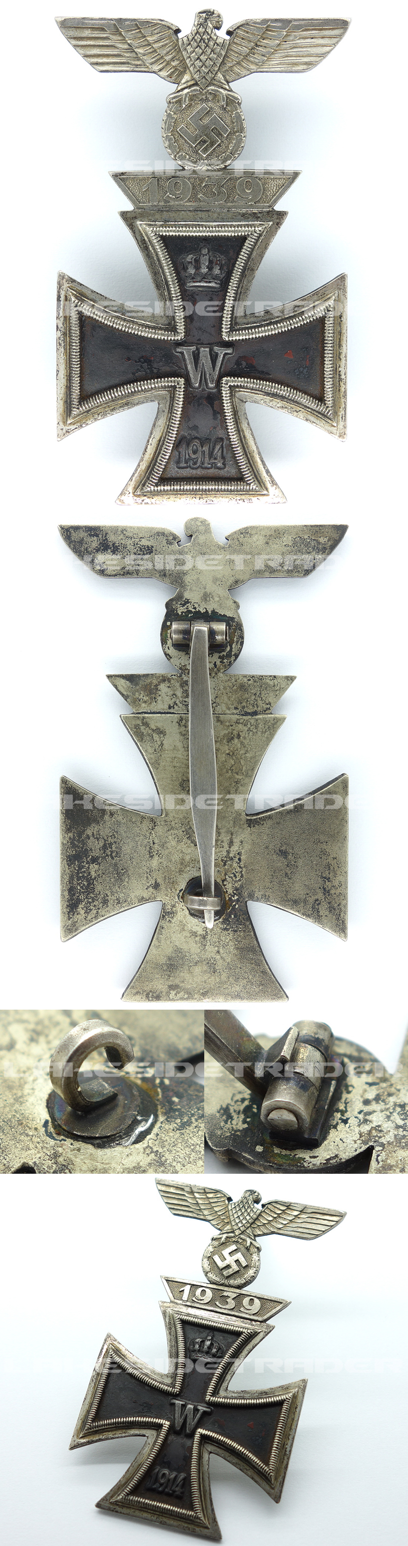 1st Class Iron Cross 1914 and Spange 1939 Combo