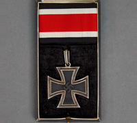 A Knights Cross Iron Cross 1939 by Juncker in its Original Case of Issue 