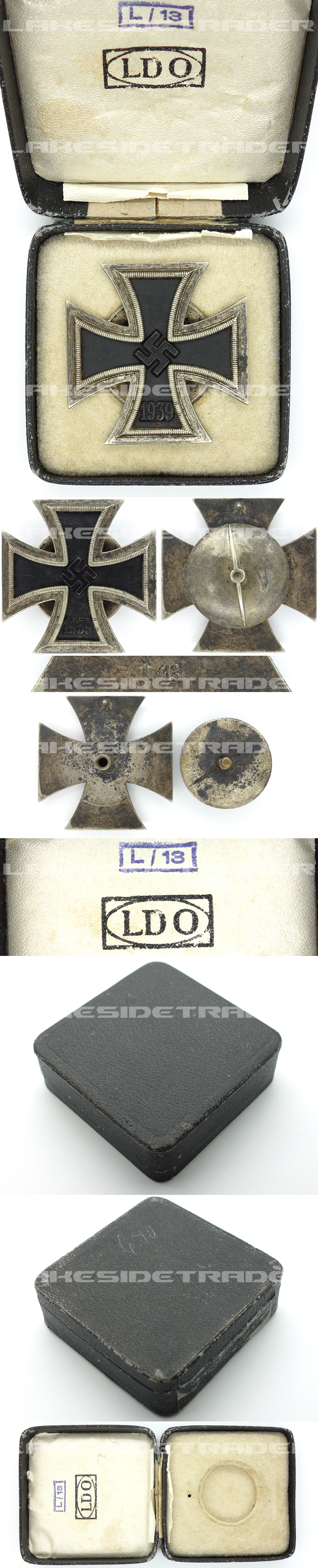 Cased 1st Class Iron Cross by L/13