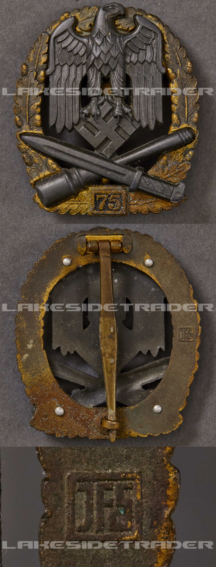 General Assault Badge with 