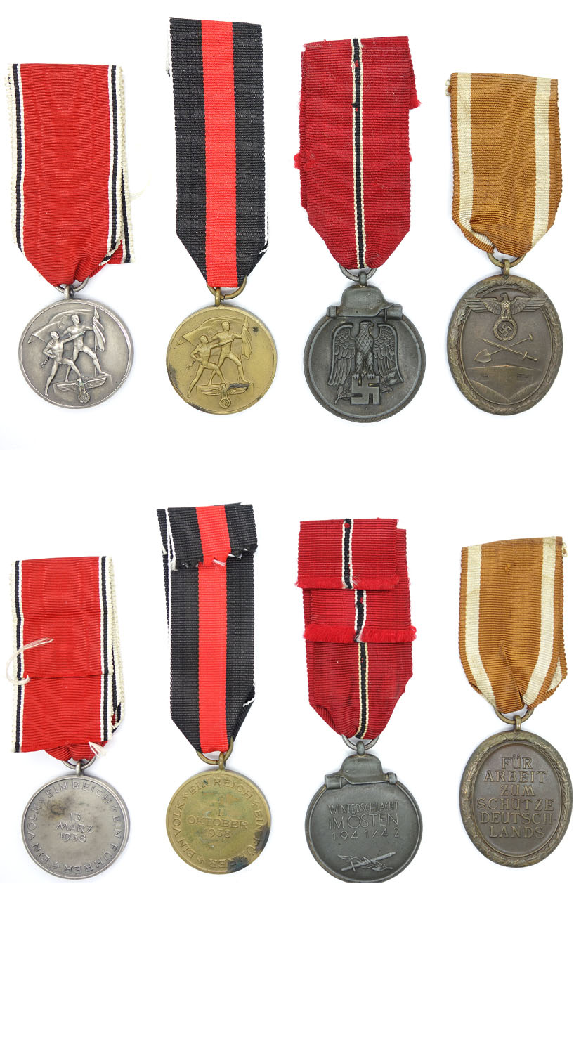 4 Campaign Medals