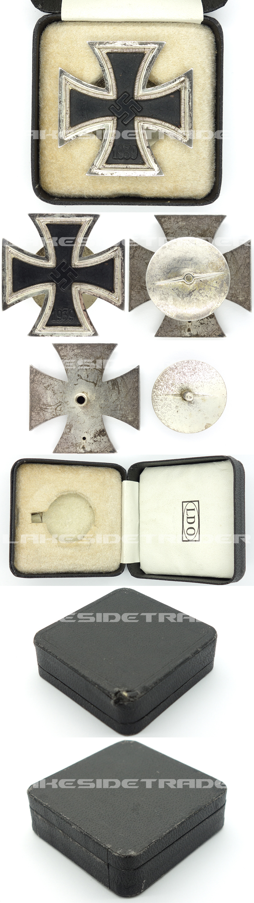 Cased 1st Class Iron Cross by Walter & Hentein