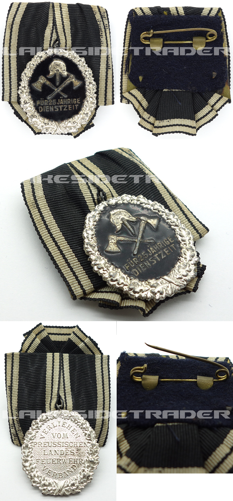 Prussian Fireman’s 25 Year Long Service Award