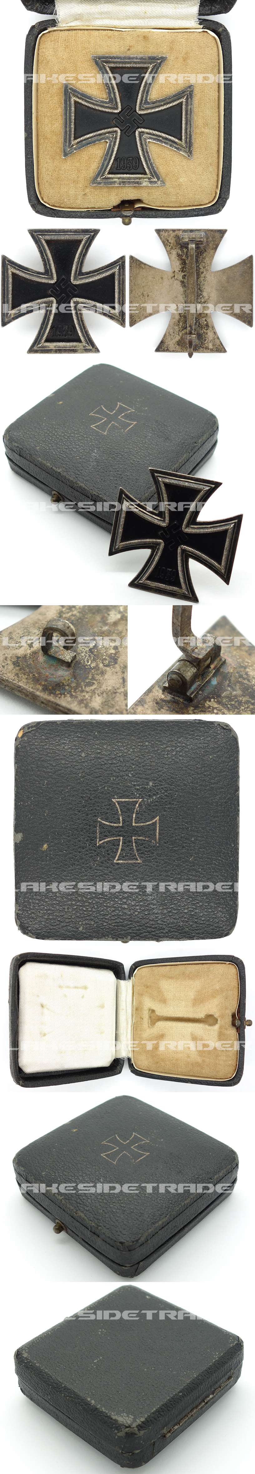 Cased 1st Class Iron Cross by R. Souval