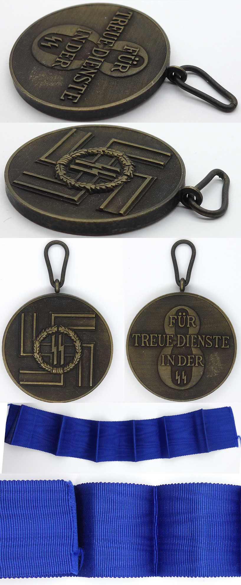 SS 8 Year Long Service Medal