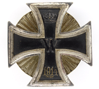 Imperial 1st Class Iron Cross by W. Deumer
