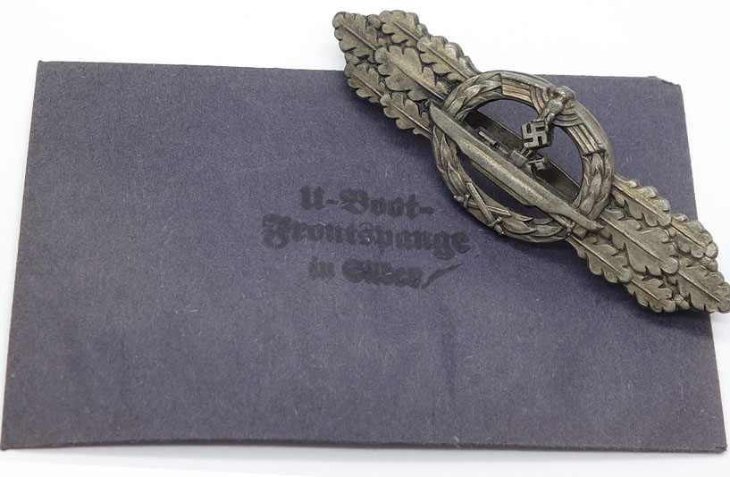 Silver U-Boat Front Clasp by Schwerin