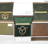 THE Textbook Example – Cased Pilot Badge by C. E. Juncker