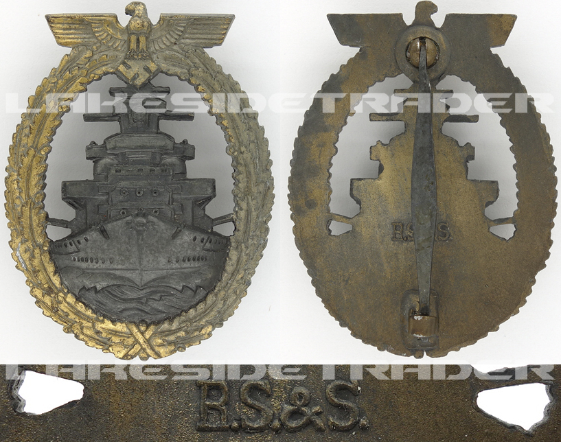 Navy High Seas Fleet Badge by RS&S