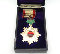 Cased Order of the Rising Sun 3rd Class