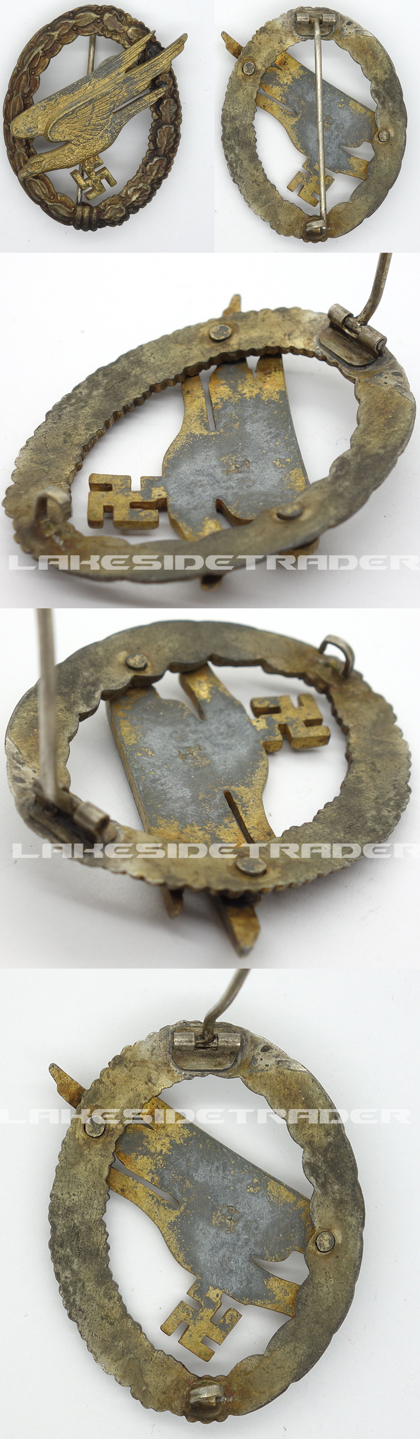 Luftwaffe Paratrooper Badge by Assmann