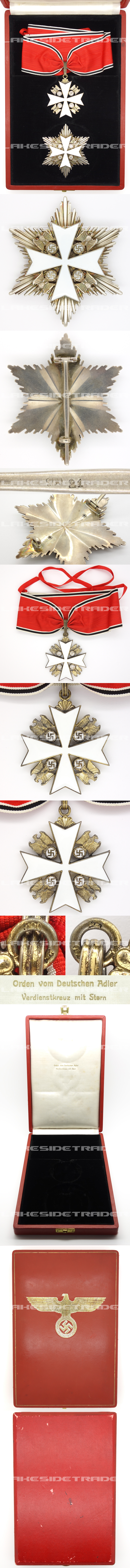 Order of the German Eagle Neck Cross and Star by 21