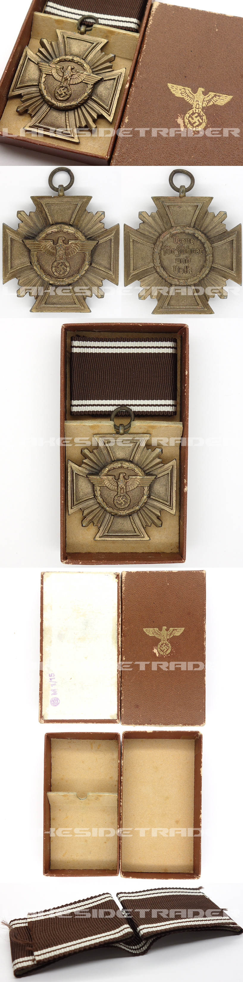 Cased 10 Year NSDAP Long Service Award