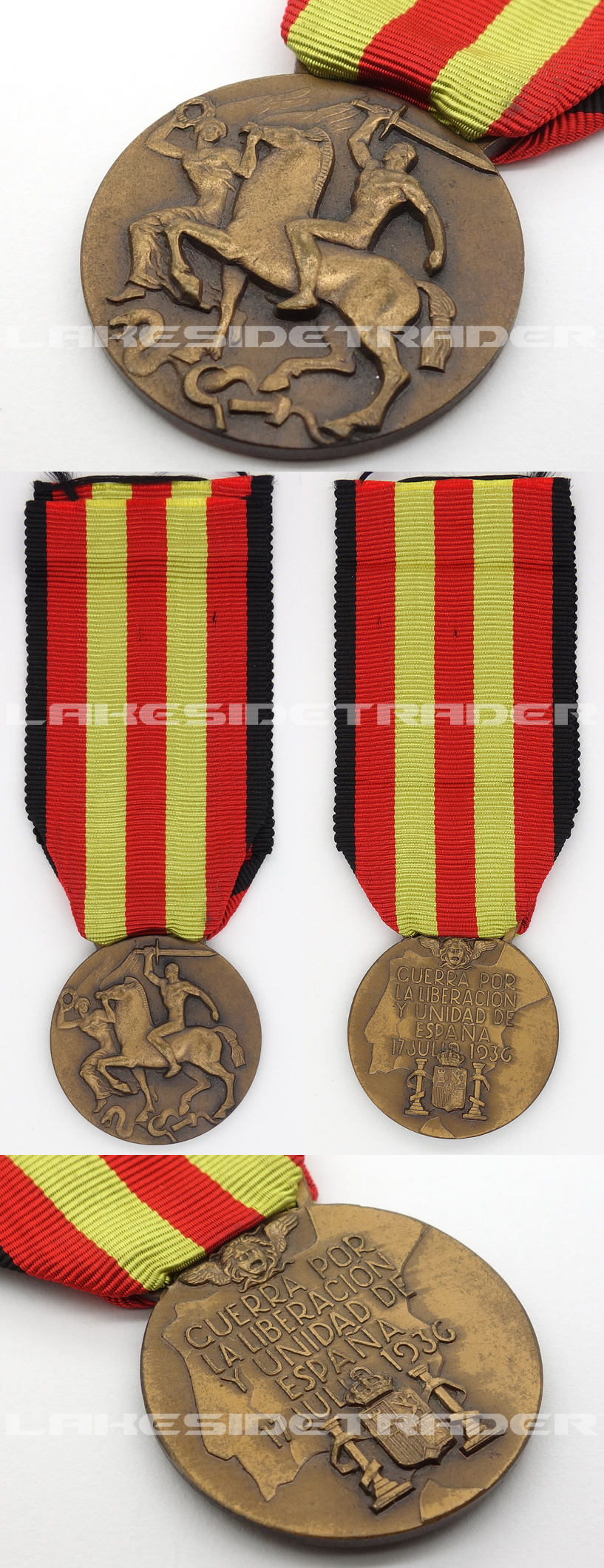 Italian Medal for the Spanish Campaign 1936-1939