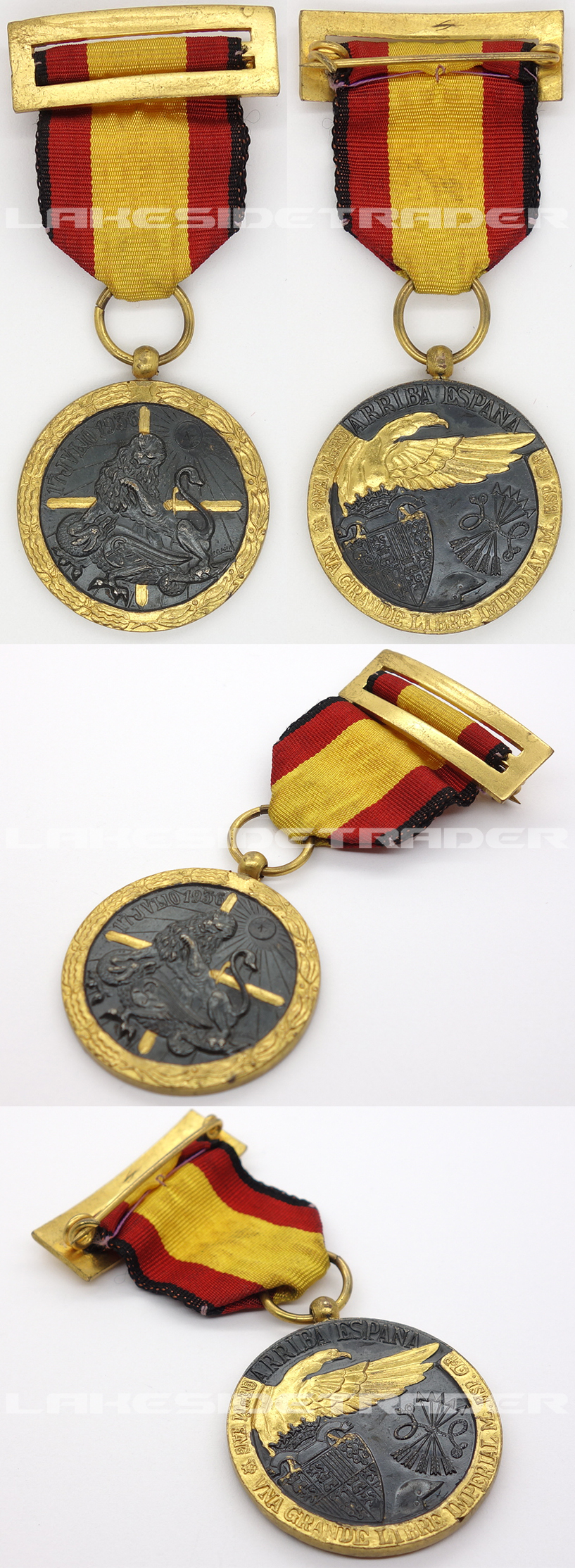 Spanish Civil War Campaign Medal 1936-1939