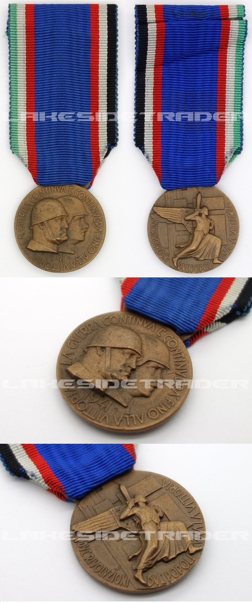 Italian Memorial Medal to the German-Italian Russia Campaign 1941