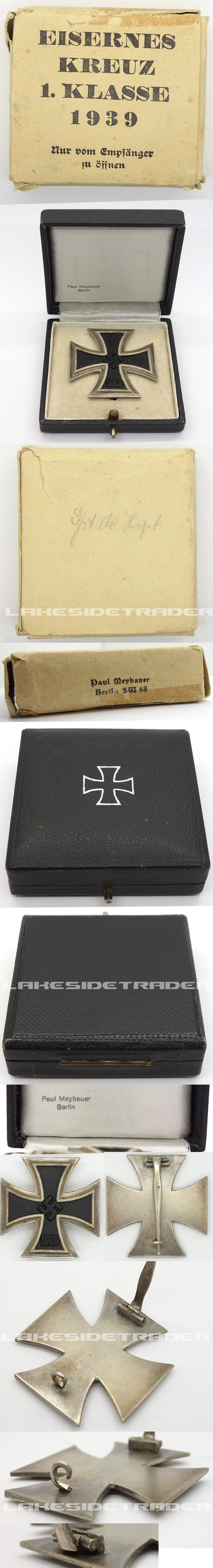 Boxed 1st Class Iron Cross 1st Class by Paul Meybauer