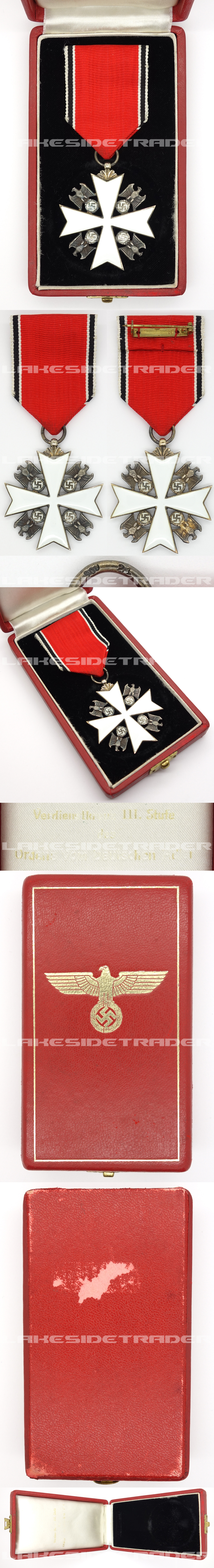 Cased Order of the German Eagle 3rd Class by Godet