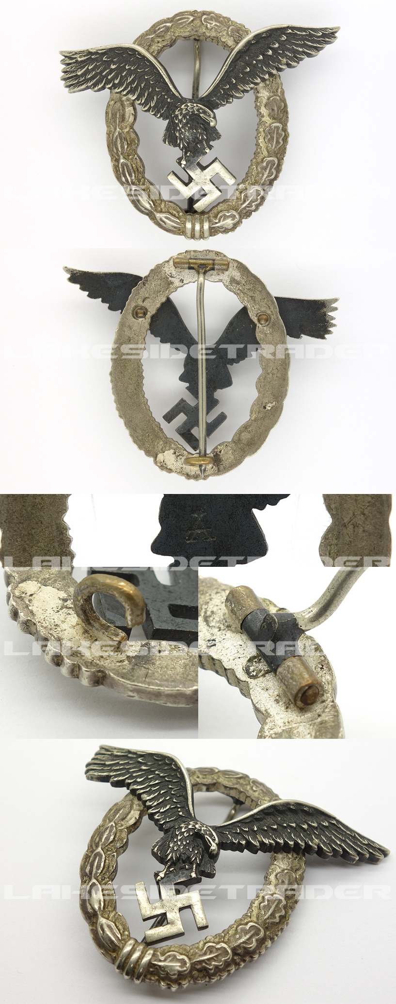 Luftwaffe Pilot Badge by Assmann