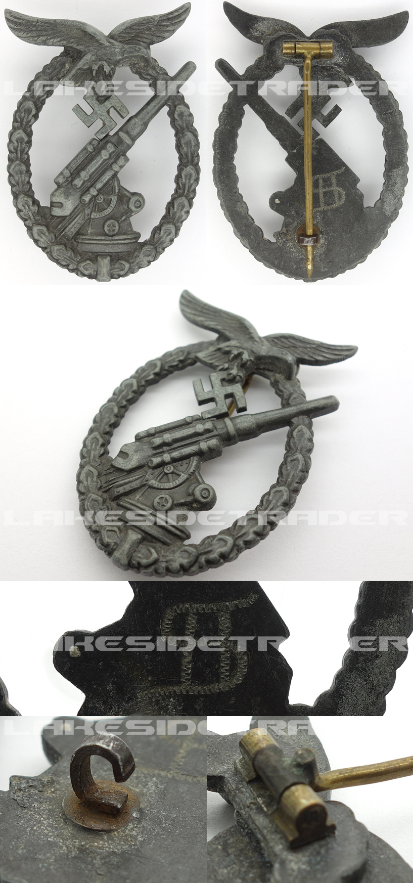 Personalized J3 – Luftwaffe Flak Badge by Juncker