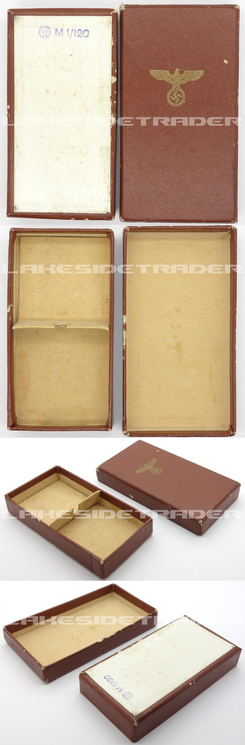 Case for a NSDAP 10yr Service Award by RZM M1/120