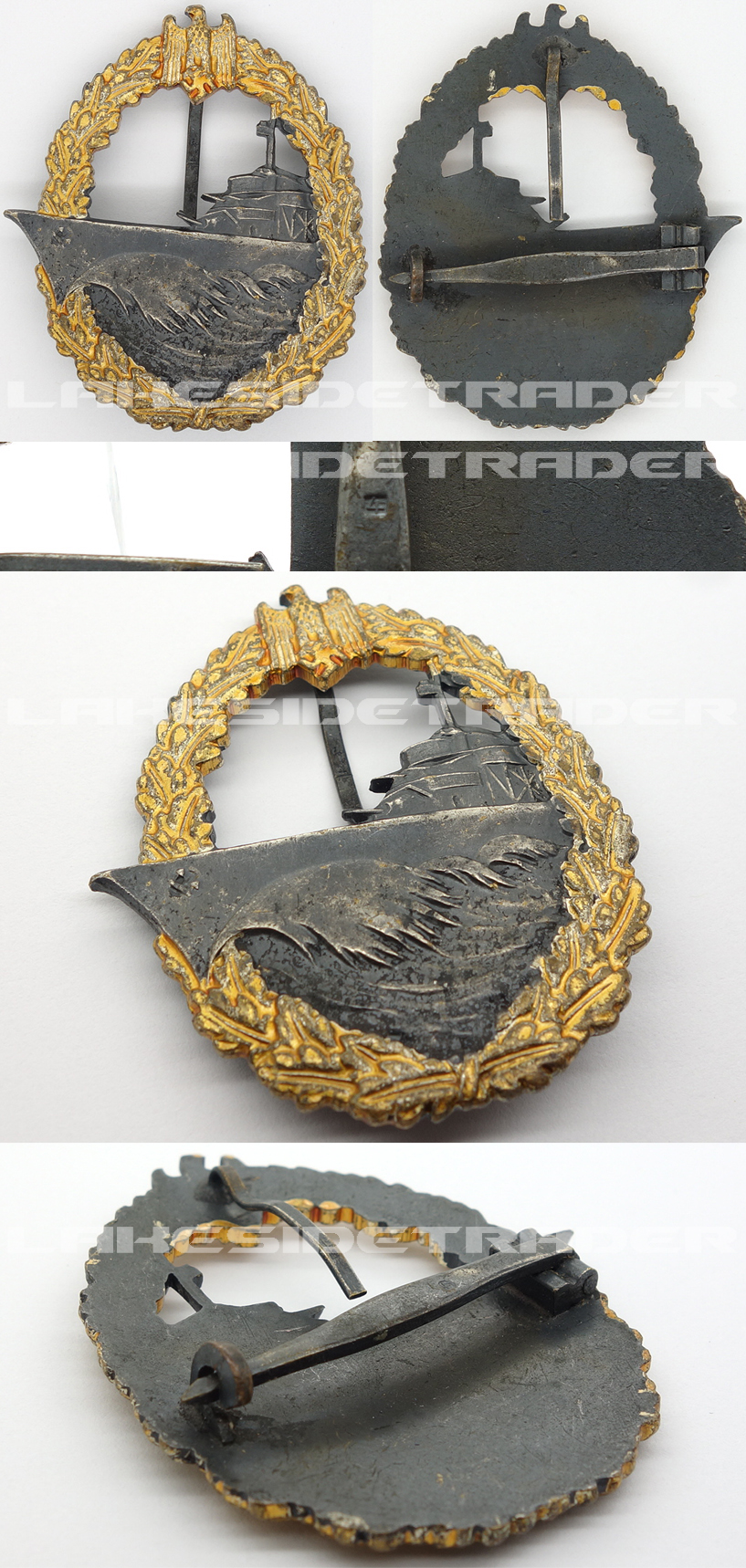 Navy Destroyer Badge by Steinhauer & Luck