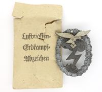 Luftwaffe Ground Assault Badge in Issue Packet by Hammer & Söhne