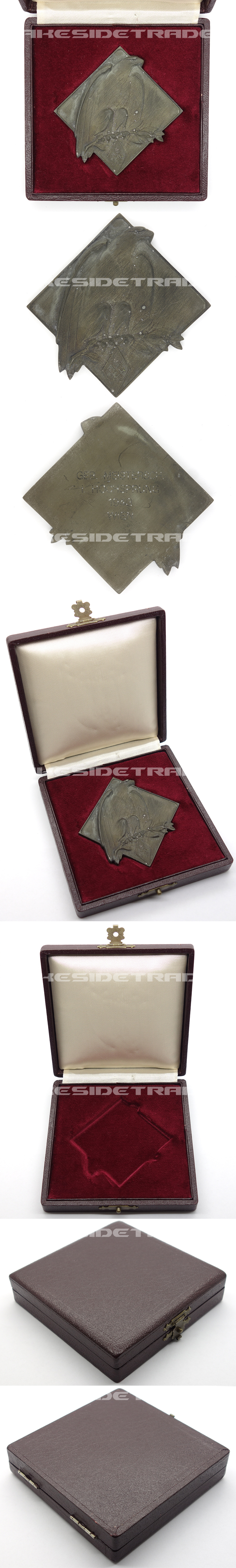 Cased Hitler Youth High Jump Non-Portable Award 1943