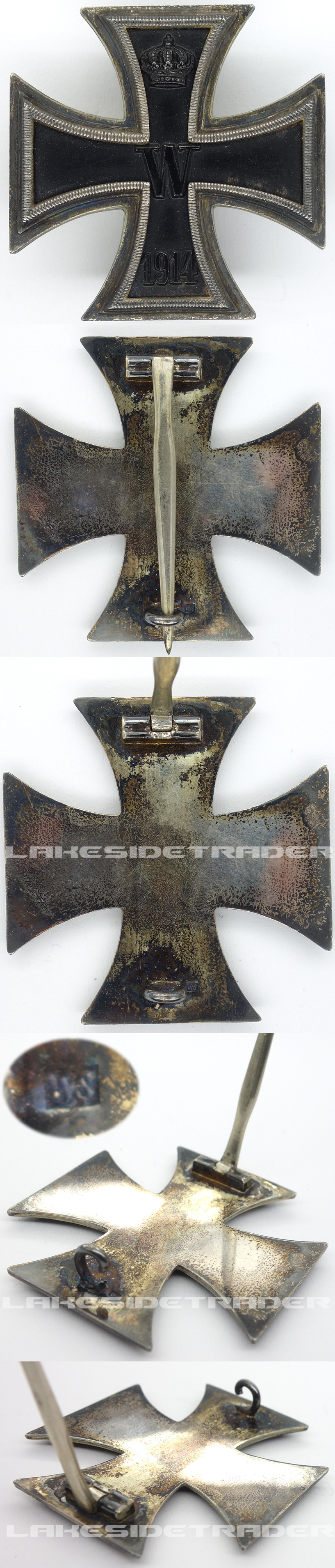 Boxed & Cased Imperial 1st Class Iron Cross by WS