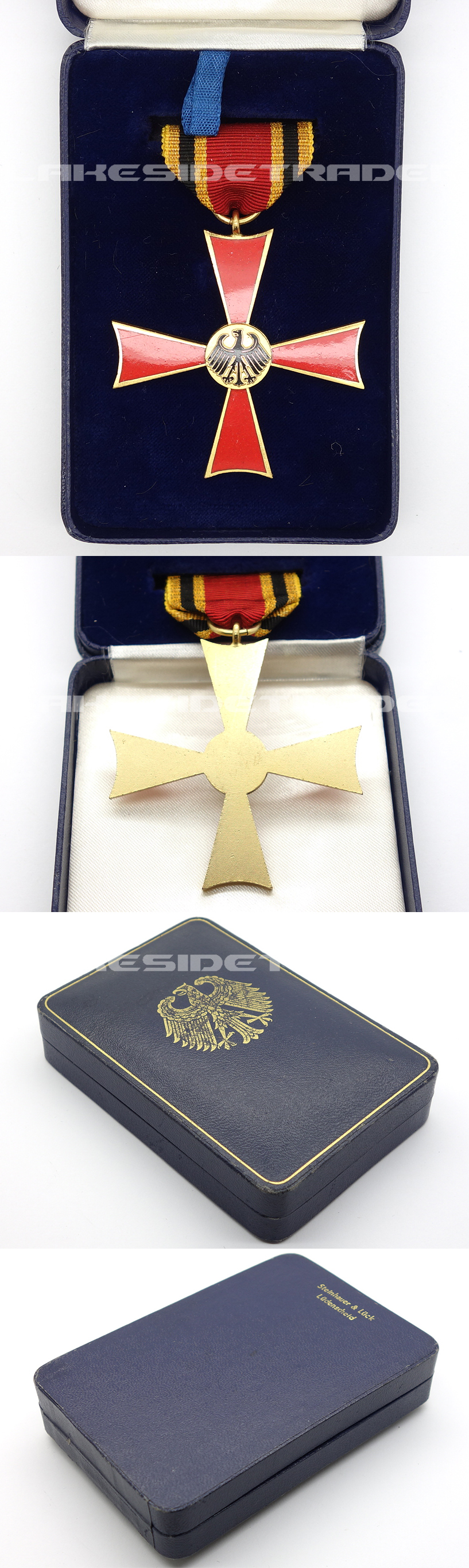 Cased Merit Cross of the Federal Republic of Germany by S&L