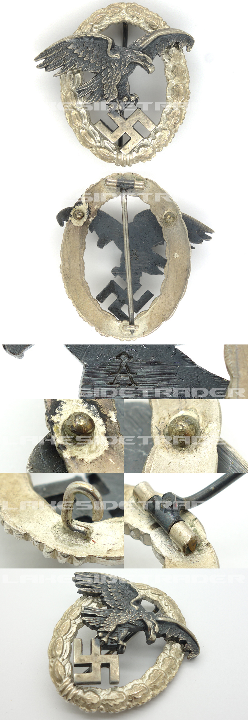 Luftwaffe Observer Badge by Assmann